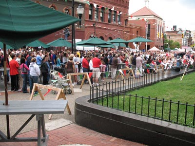 Scene from the West Virginia Italian Heritage Festival